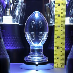 Gender X CRYSTAL BALL Glass Butt Plug