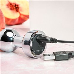 Gender X ROCKIN METAL PLUG - Rechargeable