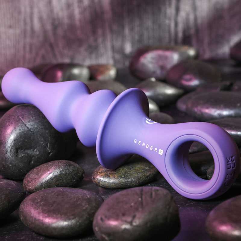 Gender X RING POP Vibrating Plug - Blue