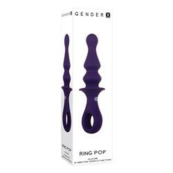 Gender X RING POP Vibrating Plug - Blue