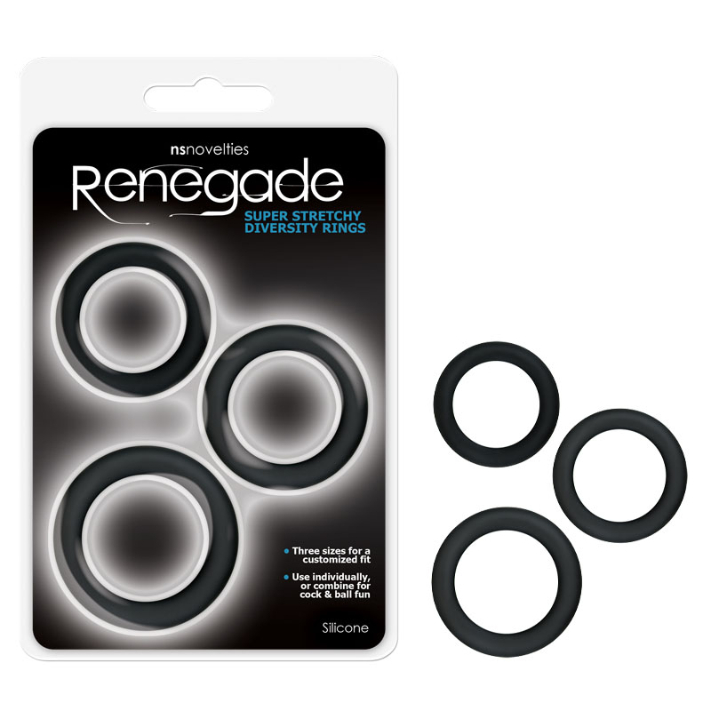 Renegade Diversity Rings - Black