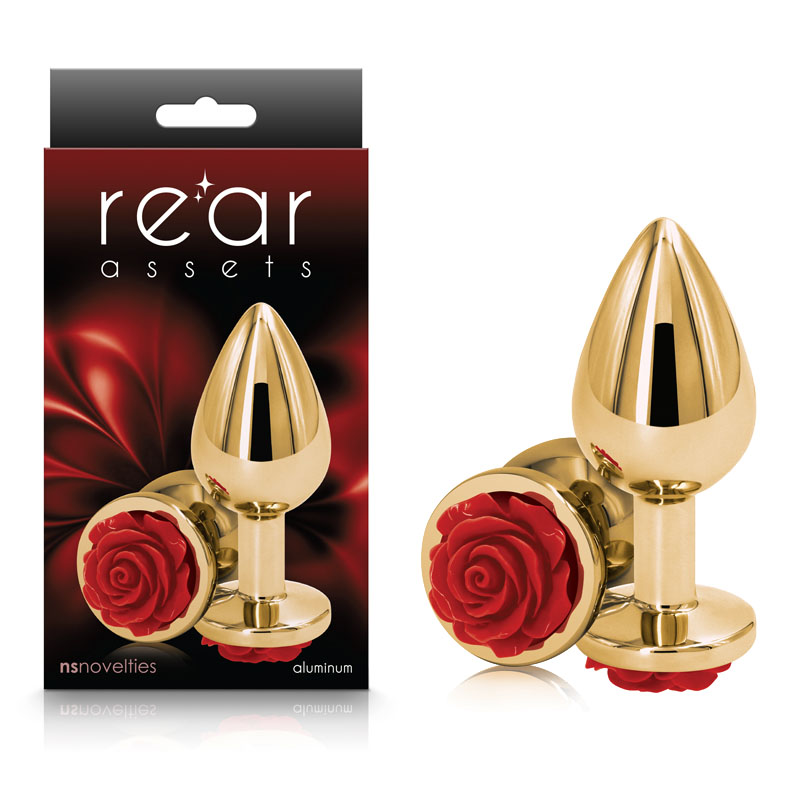 Rear Assets Rose - Medium - Red