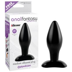 AFC Medium Silicone Plug - Black