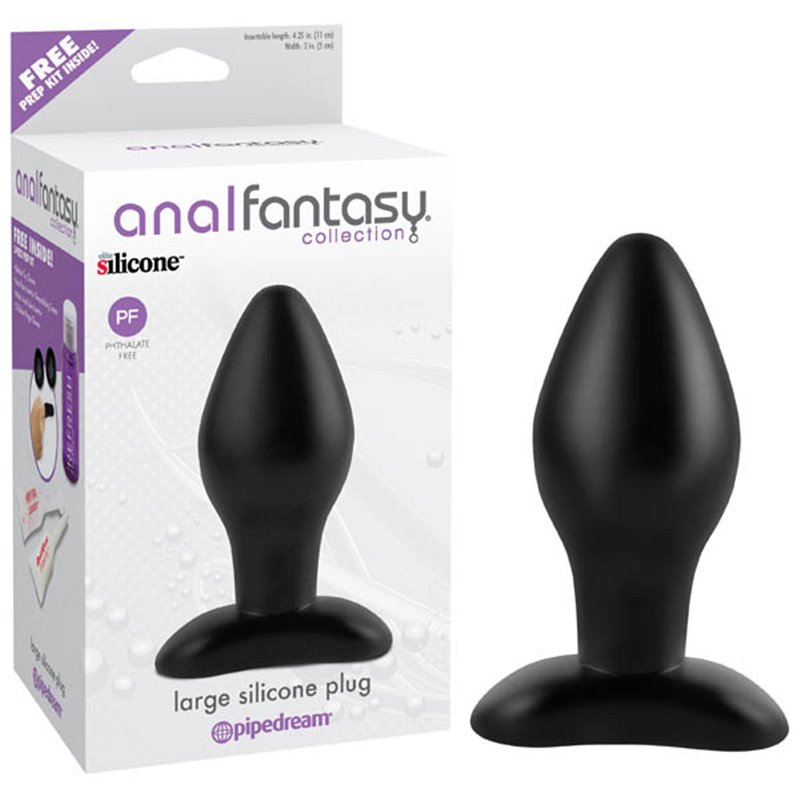 AFC Large Silicone Plug - Black