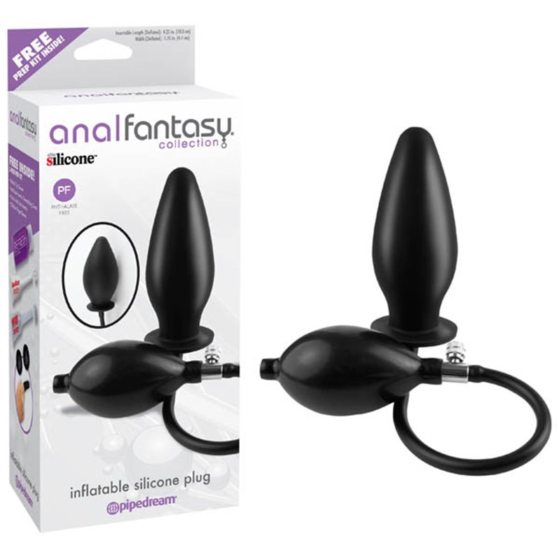 AFC Inflatable Silicone Plug - Black