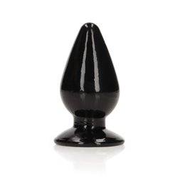 REALROCK 9 cm Anal Plug - Black