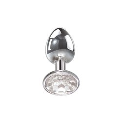 Adam & Eve CLEAR GEM ANAL PLUG - Small