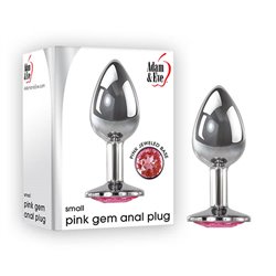 Adam & Eve PINK GEM ANAL PLUG - Small