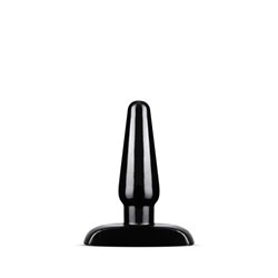 Anal Adventures Basic Anal Plug - Small Black