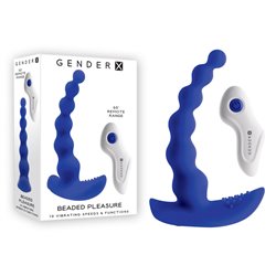 Gender X BEADED PLEASURE Vibrating Anal Beads