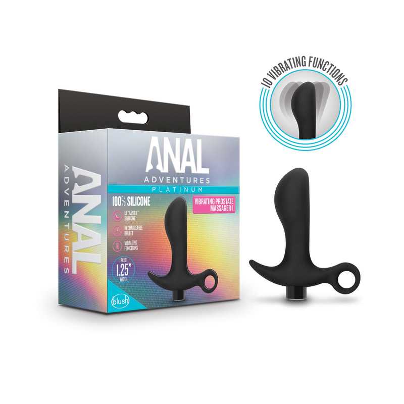 Anal Adventures Platinum Vibra Prostate Massager 1