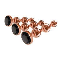 Gender X GOLD DIGGER SET - 3 Pc Butt Plugs