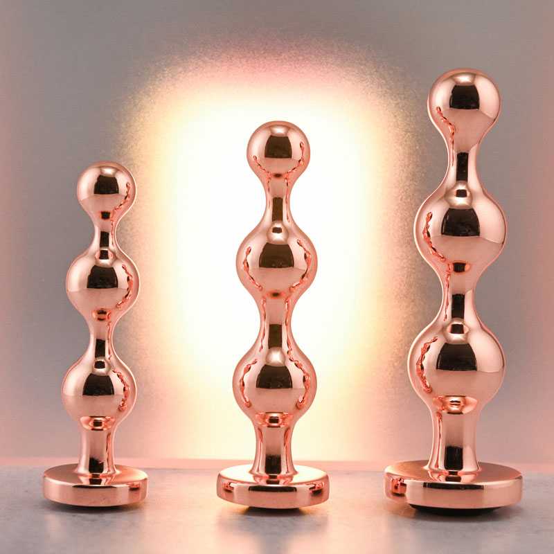 Gender X GOLD DIGGER SET - 3 Pc Butt Plugs