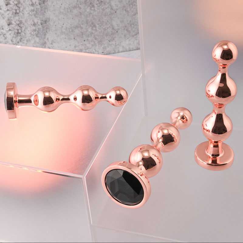 Gender X GOLD DIGGER SET - 3 Pc Butt Plugs