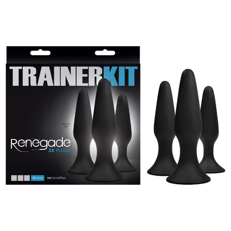 Renegade Sliders Trainer Kit - 3 Piece - Black