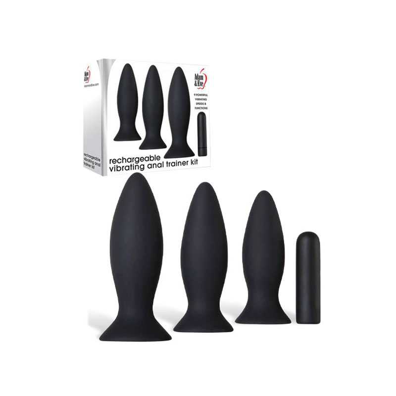 Adam & Eve RECHARGEABLE VIBRATING ANAL TRAINER KIT