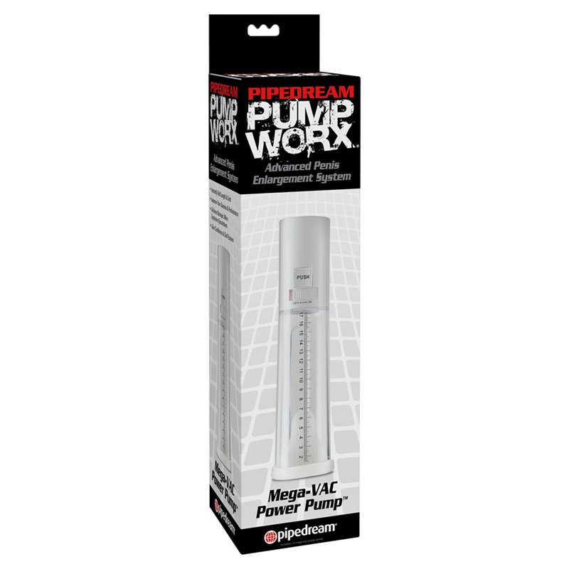 Pump Worx MEGA-VAC Power Pump - White