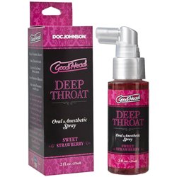 GoodHead Deep Throat Spray - Sweet Strawberry 59ml