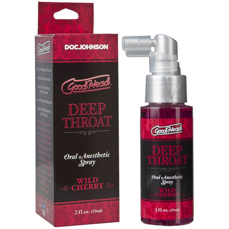 GoodHead Deep Throat Spray - Wild Cherry 59ml