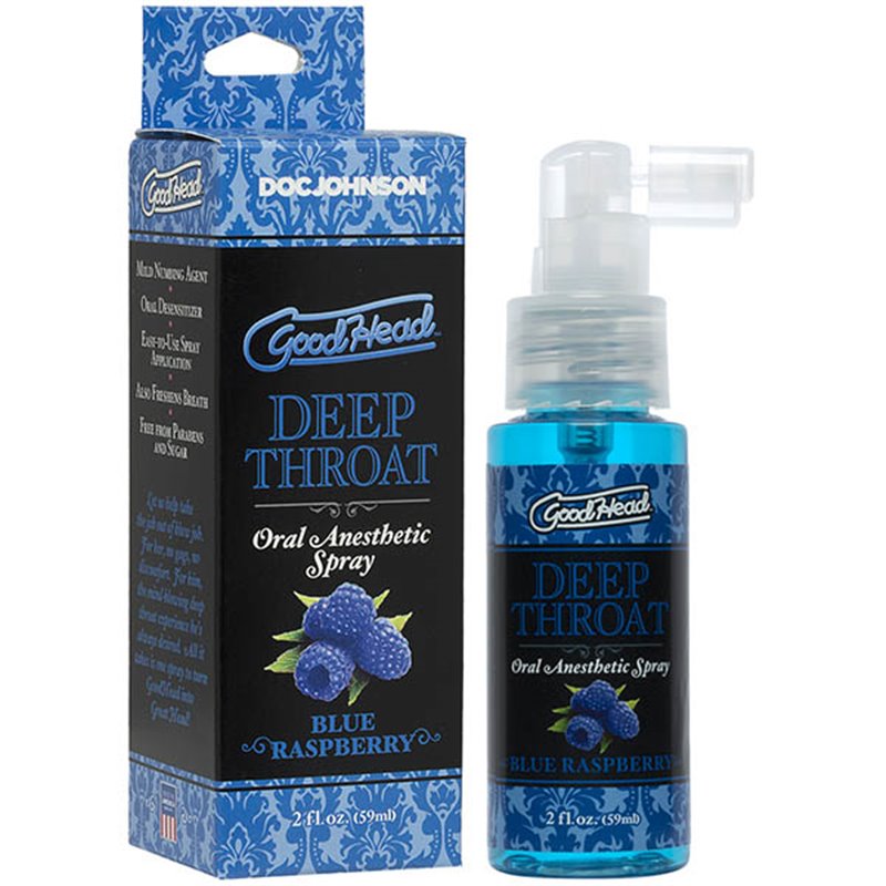 GoodHead Deep Throat Spray - Blue Raspberry 59ml