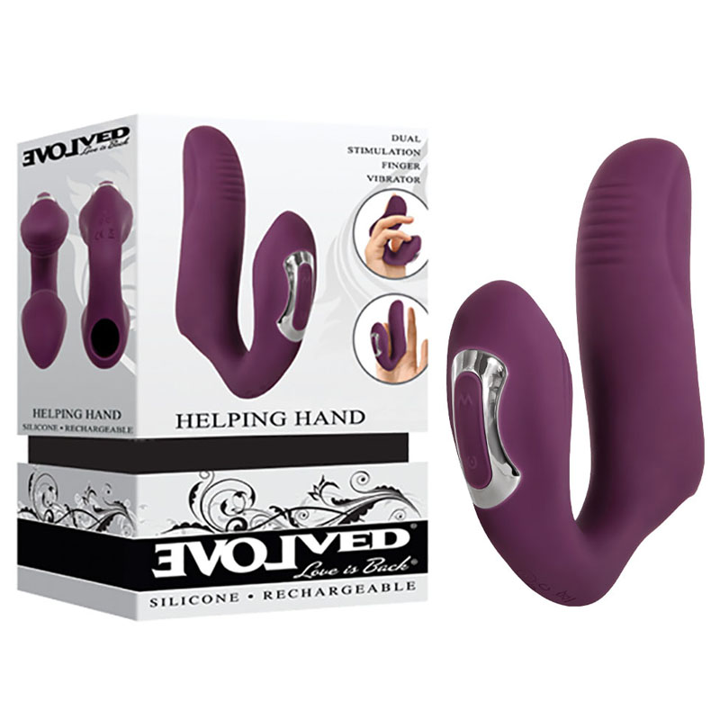 Evolved HELPING HAND Dual Finger Stimulator