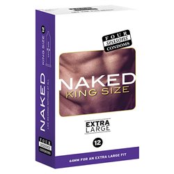 Four Seasons Naked King Size Condoms 12's