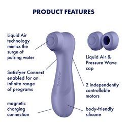 Satisfyer Pro 2 Gen 3 App Control - Lilac