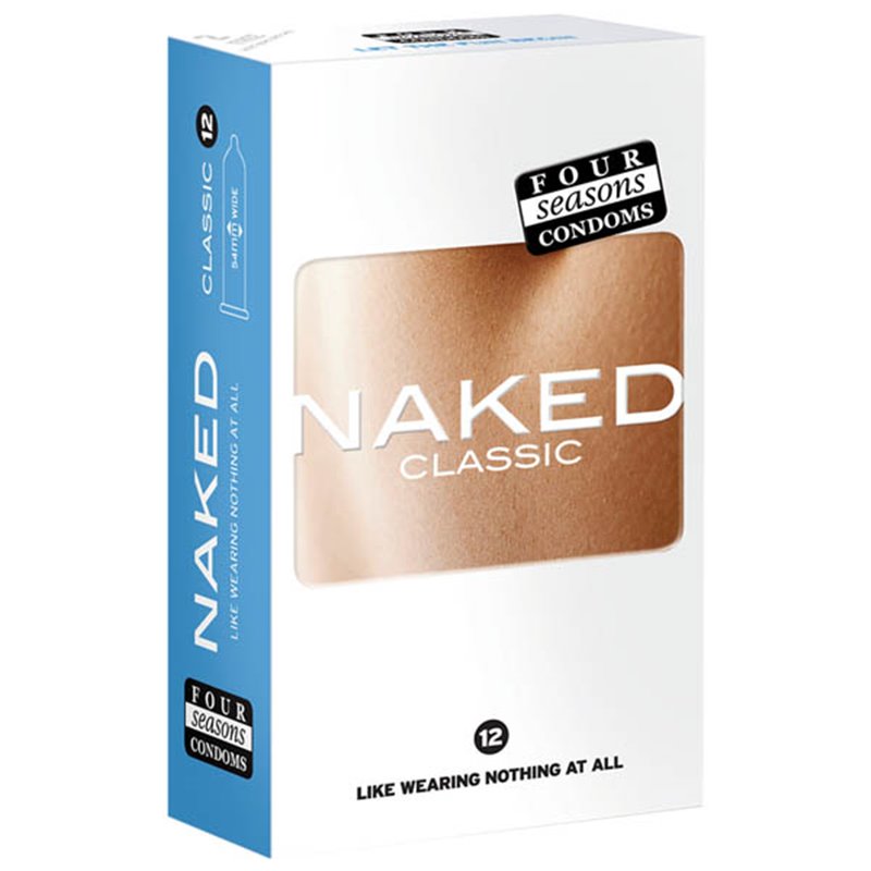 Four Seasons Naked Classic Condoms 12's