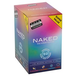 Four Seasons Naked Sensations Condoms 50's