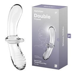 Satisfyer Double Crystal - Clear