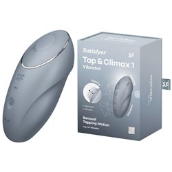 Satisfyer Tap & Climax 1 - Bluegrey