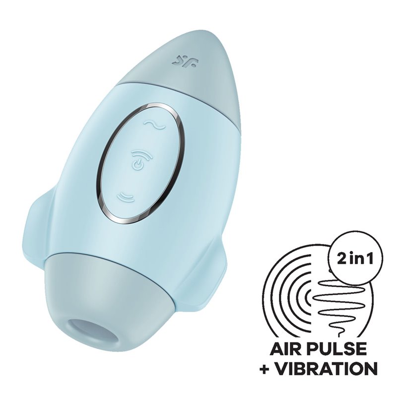 Satisfyer Mission Control Air Pulse - Blue