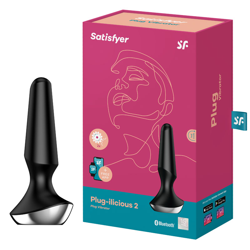 Satisfyer Plug-ilicious 2 App Control - Black