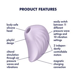 Satisfyer Pearl Diver Air Pulse - Violet