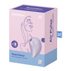 Satisfyer Pearl Diver Air Pulse - Violet