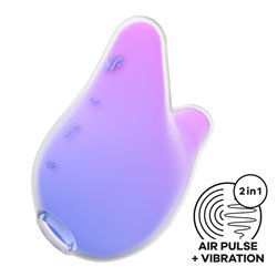 Satisfyer Mermaid Vibes Air Pulse - Violet/Pink