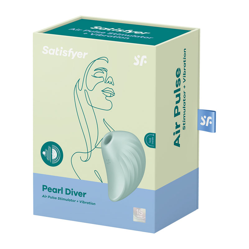 Satisfyer Pearl Diver Air Pulse - Mint