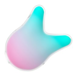 Satisfyer Mermaid Vibes Air Pulse - Mint/Pink