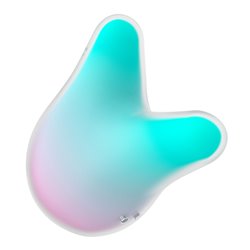 Satisfyer Mermaid Vibes Air Pulse - Mint/Pink