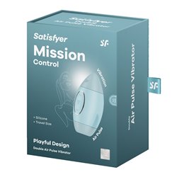 Satisfyer Mission Control Air Pulse - Blue