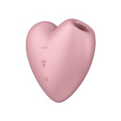 Satisfyer Cutie Heart Air Pulse - Light Pink