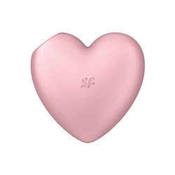 Satisfyer Cutie Heart Air Pulse - Light Pink