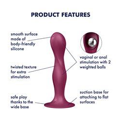 Satisfyer Double Ball-R - Red