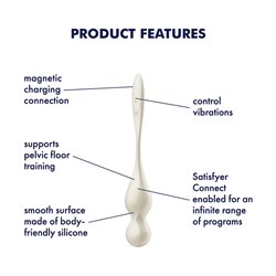 Satisfyer Love Birds 1 App Control - White