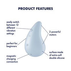 Satisfyer Dew Drop - Blue