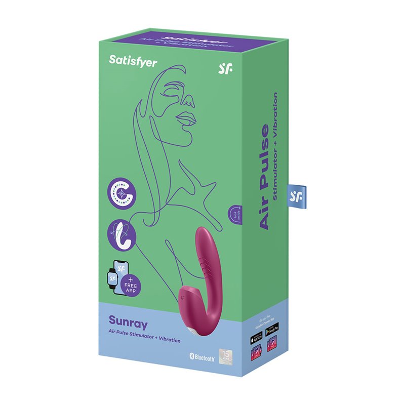 Satisfyer Sunray App Control - Berry