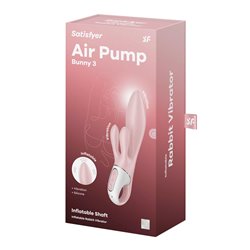 Satisfyer Air Pump Bunny 3 - Pink