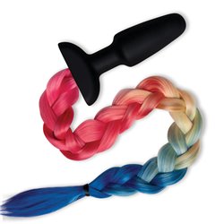 WhipSmart Furry Tales Silicone Rainbow Tail