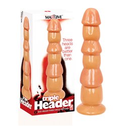 Massive Triple Header, 3 Dick Head Dildo