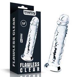 Flawless Clear Dildo 7''